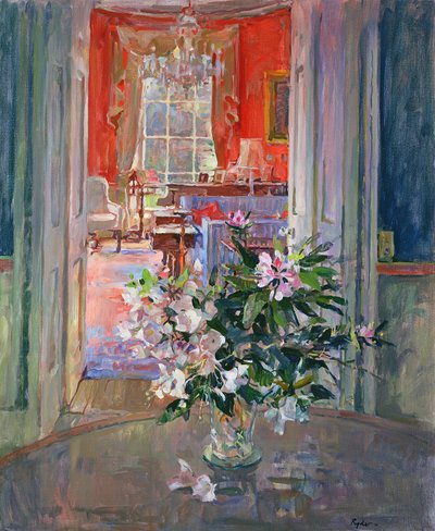 Das rote Wohnzimmer von Susan Ryder